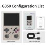 BATLEXP G350 consola de juegos portátil Retro Linux sistema de 64 bits