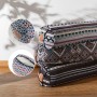 DoYourYoga Bolster Yoga Rodillo »Krishna« para Yin Yoga 68 x 22 cm - Relleno de espelta orgánica - Cubierta en Coton Lavable -