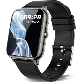 KALINCO Reloj Inteligente Hombre Mujer, Smartwatch Hombre con Oxígeno Sanguíneo Presión Arterial Frecuencia Cardíaca Sueño,