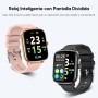KALINCO Reloj Inteligente Hombre Mujer, Smartwatch Hombre con Oxígeno Sanguíneo Presión Arterial Frecuencia Cardíaca Sueño,
