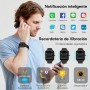 KALINCO Reloj Inteligente Hombre Mujer, Smartwatch Hombre con Oxígeno Sanguíneo Presión Arterial Frecuencia Cardíaca Sueño,