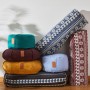 DoYourYoga Bolster Yoga Rodillo »Krishna« para Yin Yoga 68 x 22 cm - Relleno de espelta orgánica - Cubierta en Coton Lavable -