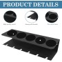 WIYETY Soporte para botellas de spray, estante de pared, soporte para latas de aerosol, estante de almacenamiento, soporte para