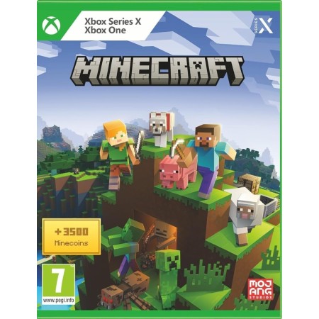 Xbox Minecraft con 3500 Minecoins - Serie X, Uno