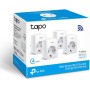 Tapo P110 (4 paquetes) – Mini enchufe inteligente Wi-Fi (con monitoreo de energía), programación encendido/apagado, ahorro de