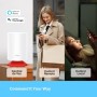 Tapo P110 (4 paquetes) – Mini enchufe inteligente Wi-Fi (con monitoreo de energía), programación encendido/apagado, ahorro de