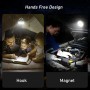 Blukar Lámpara Camping, Portátil Linterna de Camping LED con 3 Modos de lluminación y Super Imán para Camping, Senderismo, Pesca