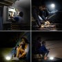 Blukar Lámpara Camping, Portátil Linterna de Camping LED con 3 Modos de lluminación y Super Imán para Camping, Senderismo, Pesca