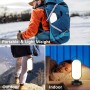 bravzurg Luz Camping Recargable, 5000mAh Lampara Solar Camping, Accesorios Camping, Plegables Portatil Impermeables, Linterna