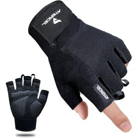 ATERCEL Guantes Gimnasio, para Hombre y Mujer, los Mejores Guantes Gym para Levantamiento de Pesas, Ciclismo, Gimnasio,