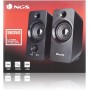 NGS SB350, Altavoz para PC de 12W y Conexión USB, Color Negro