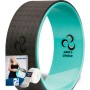 Rueda de Yoga Dharma – Incluye eBook y Correa de Yoga I Accesorio de Yoga de Gran Comodidad y Durabilidad I Rueda de Equilibrio