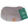 DoYourYoga Cojín de Media Luna Zafu Ganesh, Funda Lavable 100% algodón, 45 x 30 x 14 cm, cojín de meditación/Sentado/Rondo para