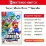 Super Mario Bros. Wonder nintendo switch ofertas de juegos tarjeta de 