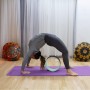 Mobiclinic, Rueda de yoga, Antideslizante, Fácilmente lavable, Marca Española, Mejora tu flexibilidad y resistencia, 30 x 13 cm,