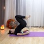 Mobiclinic, Rueda de yoga, Antideslizante, Fácilmente lavable, Marca Española, Mejora tu flexibilidad y resistencia, 30 x 13 cm,