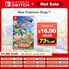 New Pokemon Snap Nintendo Switch Game Deals, tarjeta de juego física O