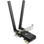 TP-Link Archer TX55E - Tarjeta de Red PCLe AX3000, Wi-Fi 6 con Bluetooth 5.2, 2X Antenas Multidireccionales, Intel WiFi 6,