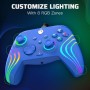 PDP Mando con cable Afterglow para Xbox y Series X/S Azul (Prismatic)