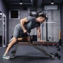 PASYOU Banco de Pesas Musculación, Banco Abdominales Plegable 7 en 1, Banco Pesas Ajustable adecuado para el hogar y el