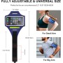 Sports Armband for Running with Airpods Holder, Adjustable Running Mobile Armband, Mobile Running Holder for iPhone 15 14 13 12