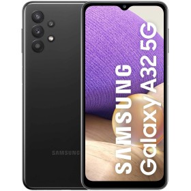 2021 Samsung Galaxy A32 5G Dual SIM, 64GB, 4GB RAM, Impresionante Negro (Reacondicionado)