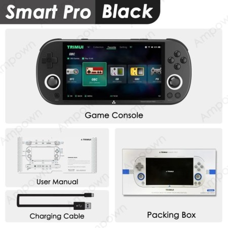 Trimui-consola de juegos portátil Smart Pro, pantalla IPS de 4,96 pulg