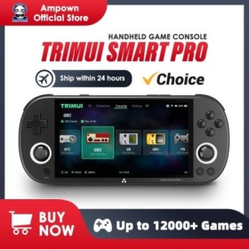 Trimui-consola de juegos portátil Smart Pro, pantalla IPS de 4,96 pulg