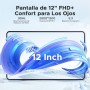 DOOGEE T36 Tablet Android 15, Tablet 12 Pulgadas 2.4K FHD+ 90Hz, 20GB+256GB(2TB/TF), Tablet Octa-Core 2.2 GHz, 4G LTE, 8800mAh/