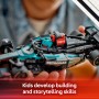 LEGO Speed Champions Coche de Carreras Ferrari SF-24 F1 de Juguete, Maqueta de Vehículo Rojo de Fórmula 1 y Minifigura de Piloto