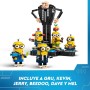 LEGO GRU 4: Mi Villano Favorito Modelo de GRU y los Minions, Juguete de Construcción con Personajes de la Película y Ukelele,