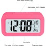 JOPHEK LCD Despertador Digital, Inteligente Reloj Despertador Digital con Repetición de Datos de Temperatura, Reloj de Mesa de