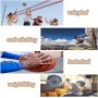 ANAMPION 4 x White Sports Tape, Sports Adhesive Tape 3.8 cm x 10 m, Self-adhesive Tape with Extra Strong Adhesive Strength,