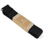 flintronic Yoga Cinturon, Natural Correa Yoga Algodon, con Hebilla Metal D-Anillos, para Principiantes y avanzados, Ejercicios