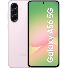 Samsung Galaxy A56 5G 256GB, Teléfono Móvil, 8GB RAM, 50MP Cámara, Rosa, Garantía del Fabricante 3 Años + 1 Año Extra