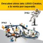 LEGO Creator 3 en 1 Robot Espacial Transformable en Maqueta de Cohete de Juguete y Figura de Perro, Juego de Ciencia, Regalo