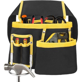 Porta Herramientas Cintura, Combinación de Paquetes Múltiples, Desmontable Cinturon Herramientas, Súper Resistente al Desgaste
