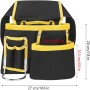 Porta Herramientas Cintura, Combinación de Paquetes Múltiples, Desmontable Cinturon Herramientas, Súper Resistente al Desgaste