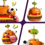LEGO Fortnite Hamburrrguesa, Comida Rápida de Juguete basada en el Videojuego, Regalo para Gamers, Niños y Niñas de 9 Años o Más