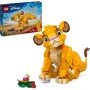 LEGO | Disney El Rey León: Simba Cachorro Juguete Infantil de Construcción, Idea de Regalo para Niñas y Niños de 6 Años o Más,