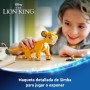 LEGO | Disney El Rey León: Simba Cachorro Juguete Infantil de Construcción, Idea de Regalo para Niñas y Niños de 6 Años o Más,