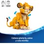 LEGO | Disney El Rey León: Simba Cachorro Juguete Infantil de Construcción, Idea de Regalo para Niñas y Niños de 6 Años o Más,