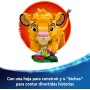 LEGO | Disney El Rey León: Simba Cachorro Juguete Infantil de Construcción, Idea de Regalo para Niñas y Niños de 6 Años o Más,