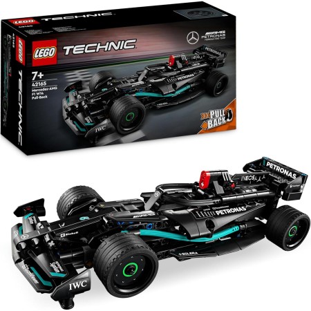 LEGO Technic Mercedes-AMG F1 W14 E Performance Pull-Back Coche de Carreras de Fórmula 1 de Juguete, Maqueta de Construcción de