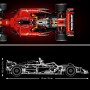 LEGO Technic Coche Ferrari SF-24 F1 Maquetas para Construir para Adultos, Vehículo de Carreras Rojo para Coleccionar, Regalo