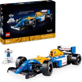 Lego Icons Williams Racing FW14B y Nigel Mansell Maquetas para Construir para Adultos con Minifigura, Kit de Maquetas de Coche