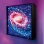 Lego Art Galaxia Vía Láctea Arte Mural y Decoración de Pared para el Salón y Hogar, Regalo por el Día de la Madre, Maqueta para