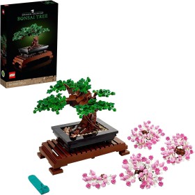 LEGO Botanical Bonsái Kit de Maquetas y Manualidades para Adultos, Regalo del Día de la Madre, Decoración para el Hogar y la