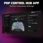 PDP Xbox Mando con cable Afterglow Wave Morado