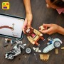 LEGO Harry Potter Viaje en Moto de Hagrid y Harry, Moto Que Rueda con Sidecar de Juguete y Figura de Hedwig, Minifiguras de